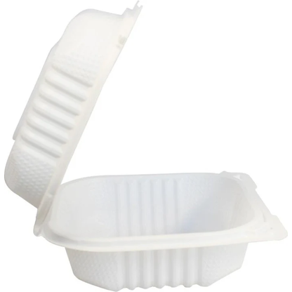 Plastic Hinged Container 5X5 BURGER SIZE CONT