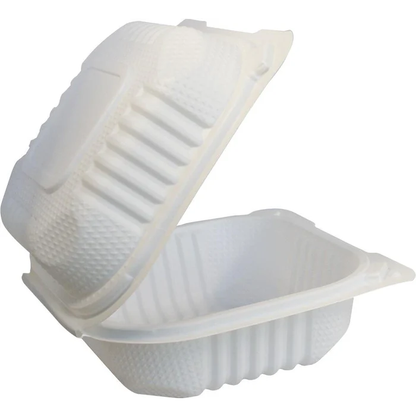 Plastic Hinged Container 5X5 BURGER SIZE CONT