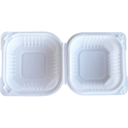 Plastic Hinged Container 5X5 BURGER SIZE CONT