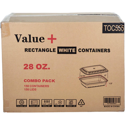 Microwave 28 Oz Rectangle Combo