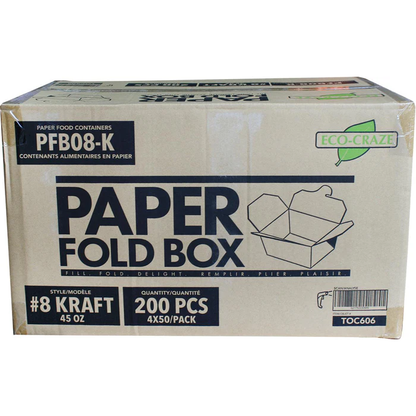 Kraft Paper (Food Box) #8