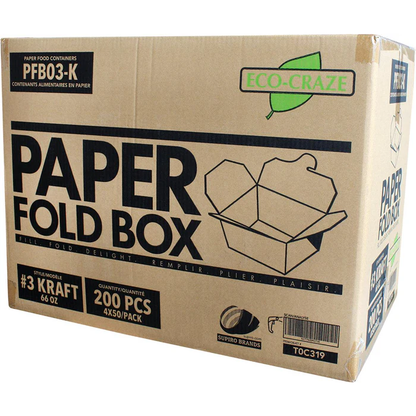 Kraft Paper (Food Box) #3