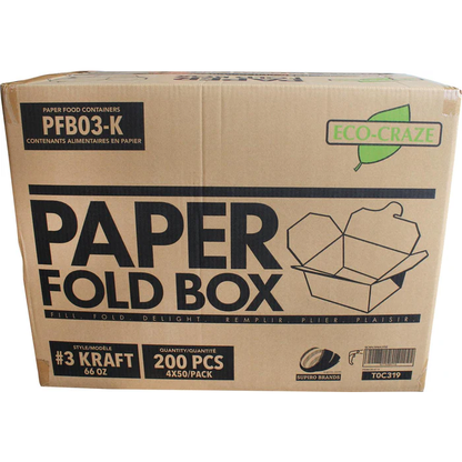 Kraft Paper (Food Box) #3